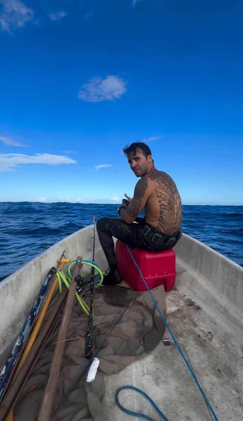 Daniel Cady curte o Carnaval 2026 em meio à natureza — Foto: Reprodução/Instagram