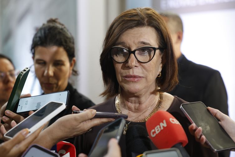 Rio de Janeiro (RJ), 18/03/2026 – A presidente da Petrobras, Magda Chambriard, participa da cerimônia de cessão do antigo prédio do Automóvel Club do Brasil para a criação do Museu do Petróleo e Novas Energias. Foto: Fernando Frazão/Agência Brasil