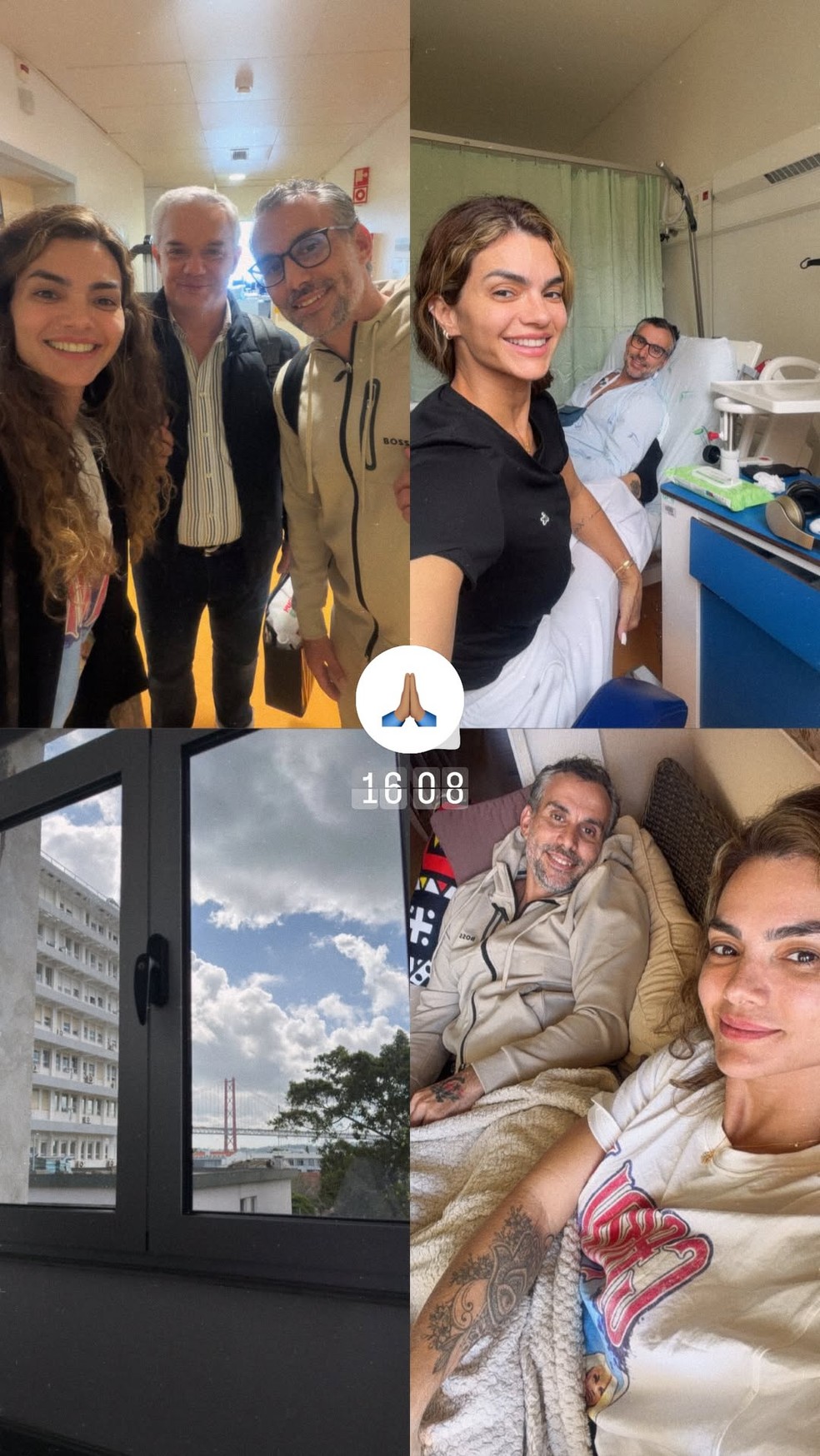 Kelly Key anuncia alta hospitalar do marido — Foto: Reprodução/Instagram