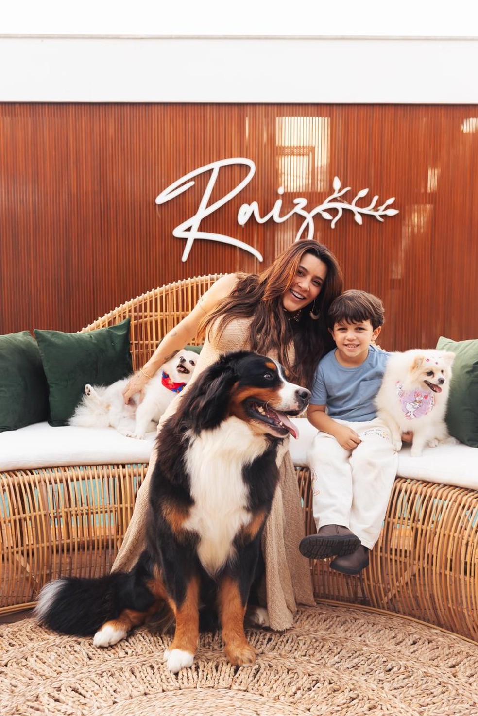 Grávida, Lauana Prado comemora aniversário de 37 anos com festão em casa — Foto: Reprodução/Instagram