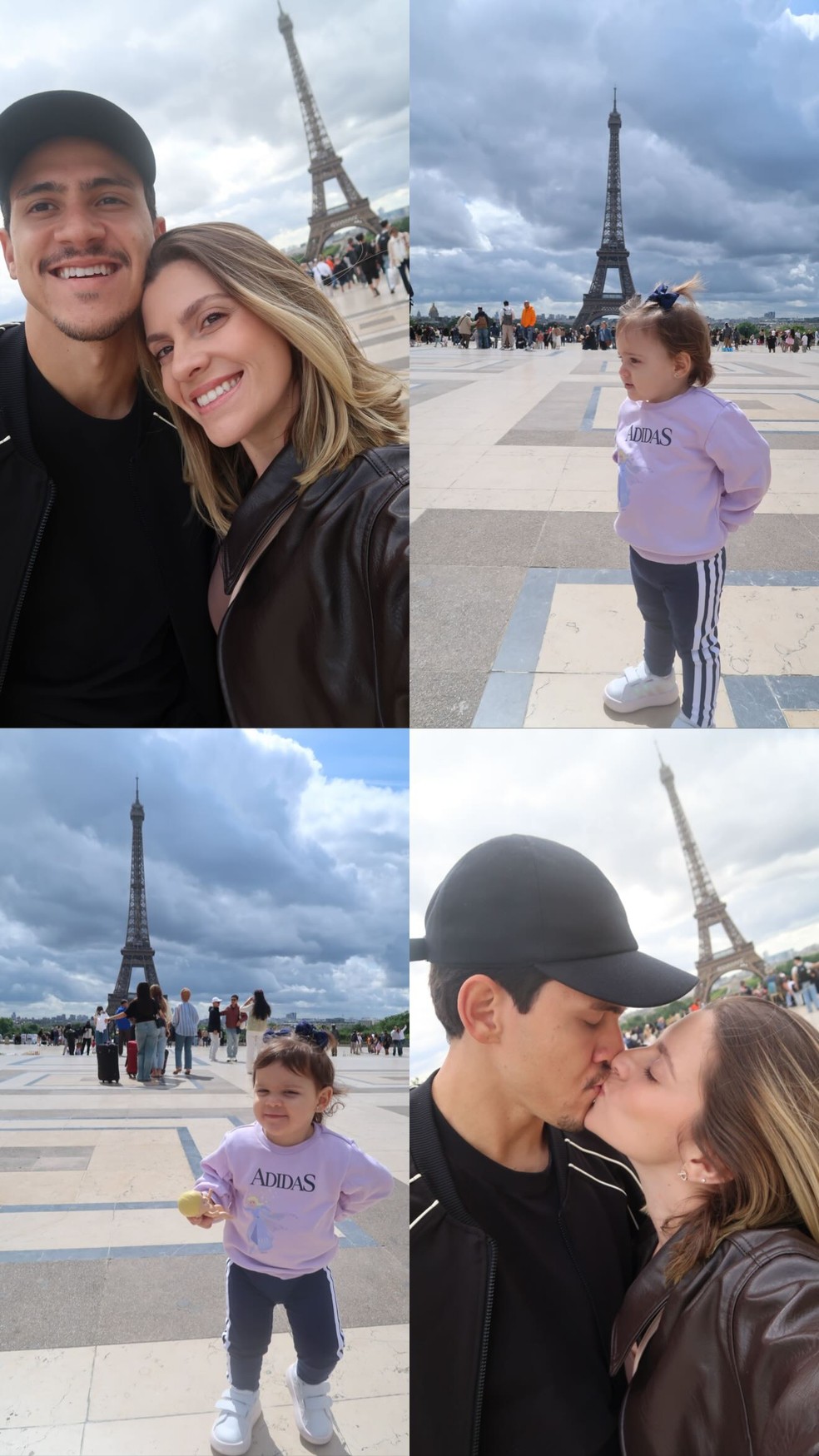 Pedro e Fernanda Nogueira são pais das gêmeas Isabela e Antônia — Foto: Reprodução | Instagram