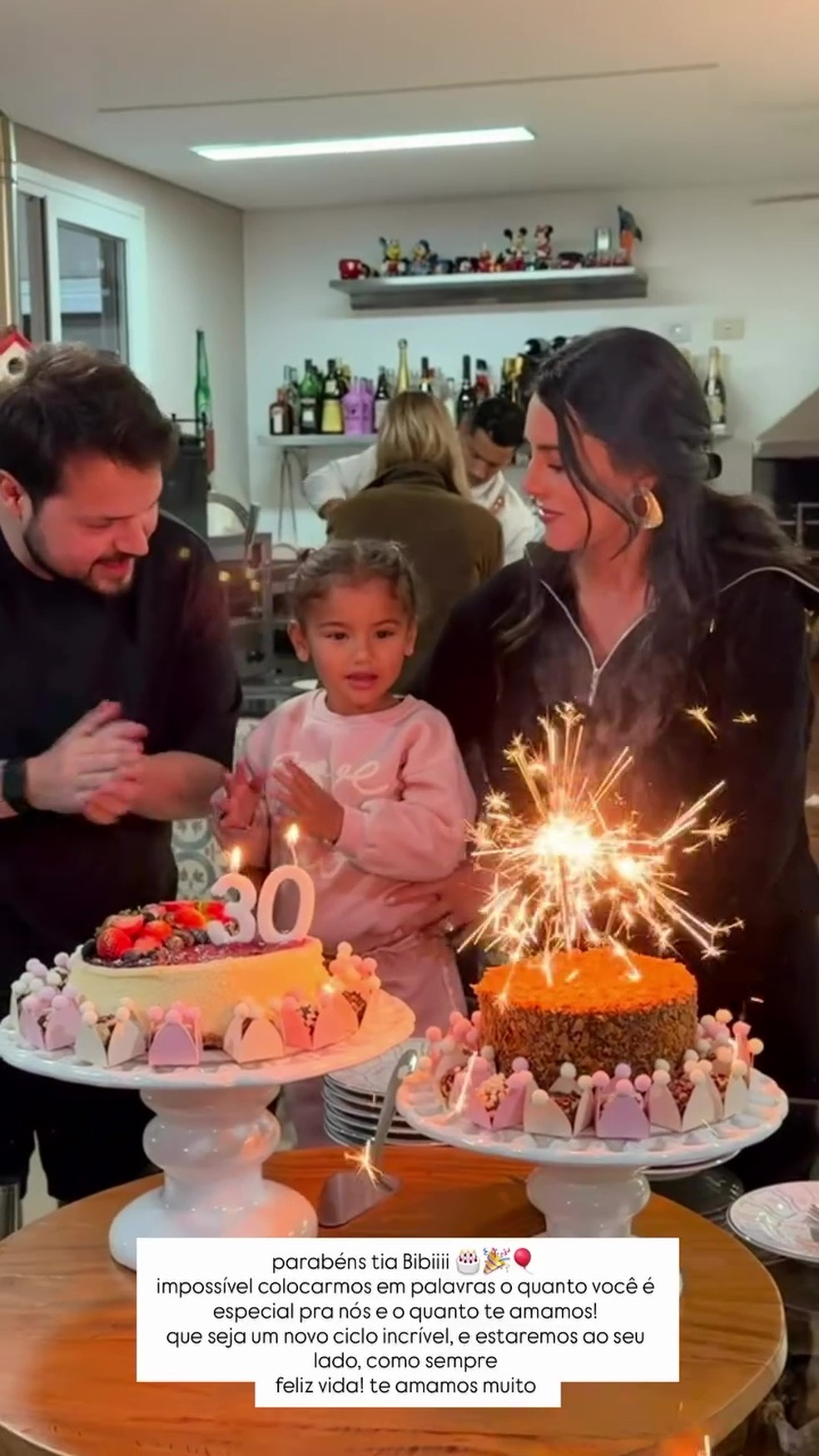 Também grávida, Bianca Biancardi, irmã de Bruna Biancardi, ganha festa e homenagem pelos 30 anos — Foto: Reprodução/Instagram
