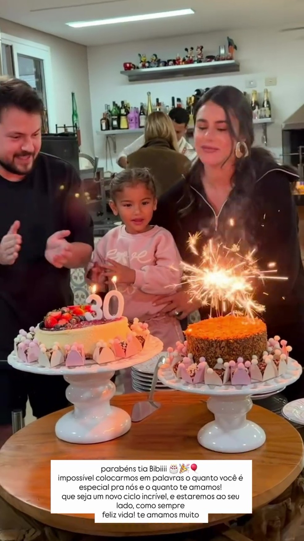 Também grávida, Bianca Biancardi, irmã de Bruna Biancardi, ganha festa e homenagem pelos 30 anos — Foto: Reprodução/Instagram
