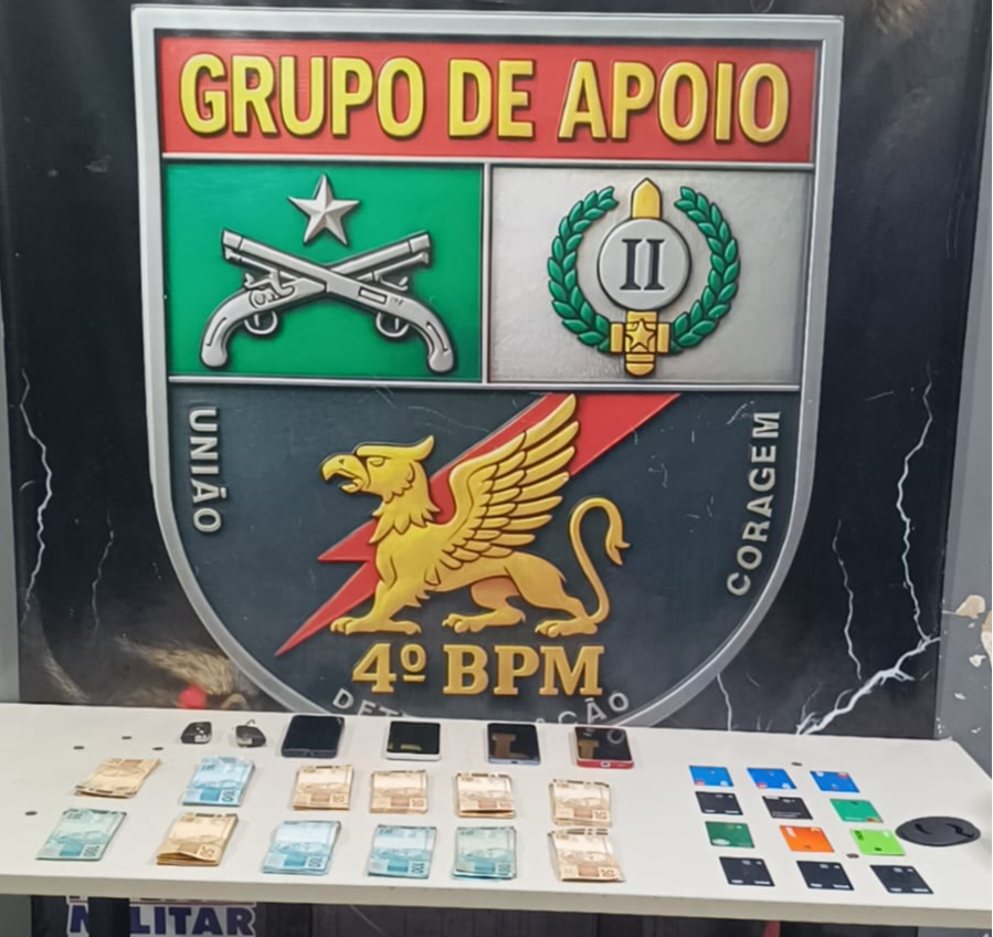 Estelionatário é preso com R$ 11 mil em supermercado e tenta subornar policiais em VG