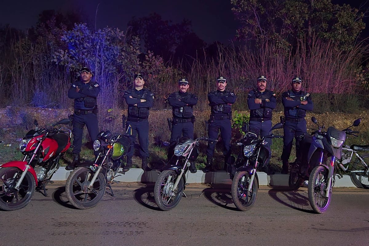 Guarda Municipal remove motocicletas após denúncias de direção perigosa em VG